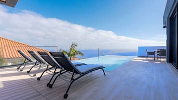 Comfort House, Sea View | Pool | Outdoor pool, pool umbrellas, sun loungers