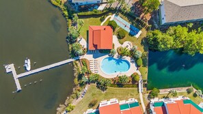 Exterior - Lagoon Front 2BR 2BA | Walk to Beach | Pool (Panama City Beach)