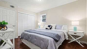 3 habitaciones, tabla de planchar con plancha y wifi gratis