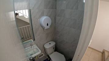 Towels, soap, toilet paper