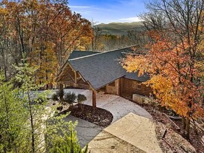 Exterior - Cozy 4-bedroom cabin in serene Mineral Bluff with AC (Mineral Bluff)