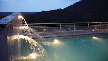 Piscina en la azotea