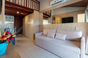 Basic Apartment | Living area - Solar Condominium Agua Pipa by Carpediem (Tibau do Sul)