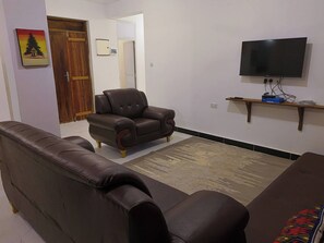 Apartment, 2 Bedrooms, Balcony, Ocean View | Living room - Tropical Beachfront Escape 2-bedroom Apartment in Uroa, Zanzibar (Uroa)
