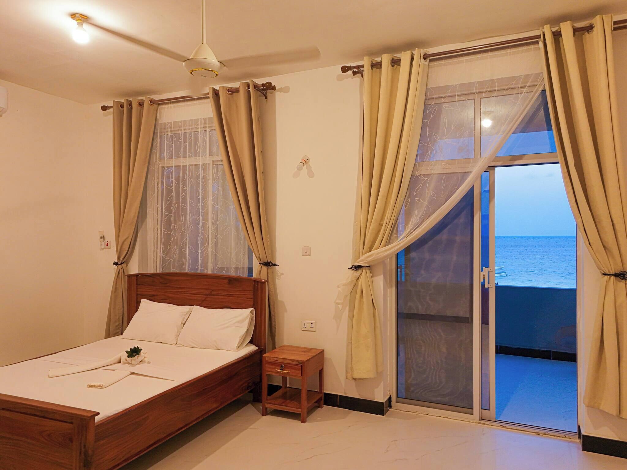 Apartemen, 2 kamar tidur, balkon, pemandangan samudra | Balkon