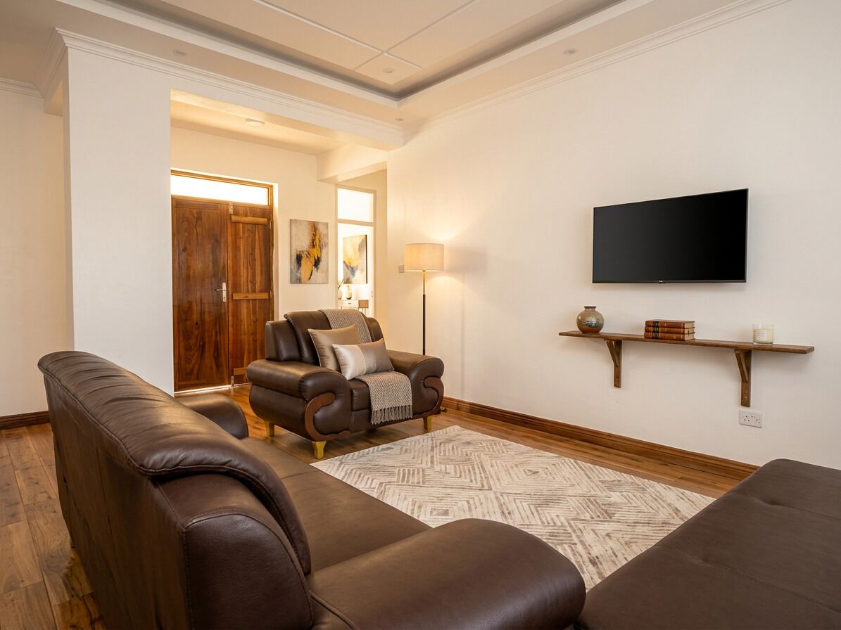 Apartemen, 2 kamar tidur, balkon, pemandangan samudra | Ruang keluarga