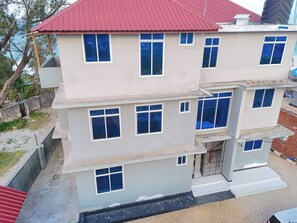 Front of property - Serene 2-bedroom Beachfront Apartment in Uroa, Zanzibar (Uroa)