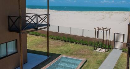 Beachfront Duplex Foot in the Sand By Carpediem