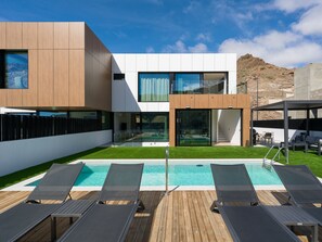 Una piscina climatizada