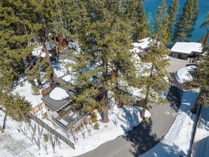 Exterior - West Shore | Private Beach + Pier - Lakeside Cedars (Tahoma)