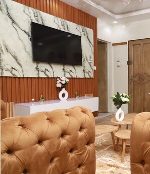 Interior - Charming modern F3 in Yoff BCEAO, a stone's throw from the beach, quiet and cosy (Dakar)