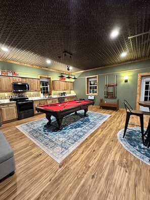 Unclassified image, 4 of 51, button - Trestle View Train Depot - Hot Tub, Fire Pit, Theater, Game Room Sleeps up to 8 (Shenandoah)