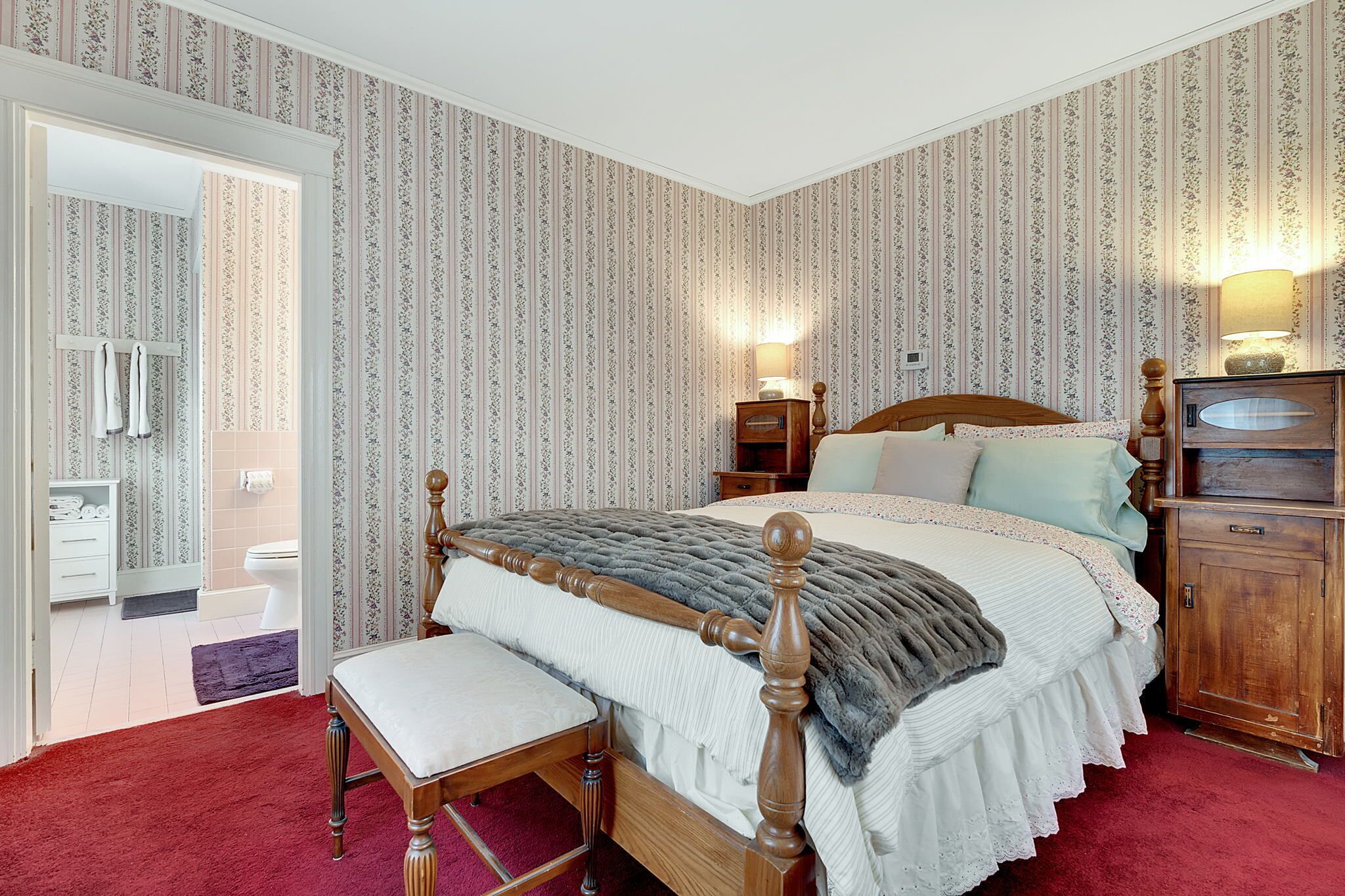 Chambre Double Classique, vue jardin