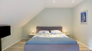 2 dormitoris, planxa i posts de planxar, wifi i roba de llit