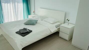 3 soveværelser, strygejern/strygebræt, gratis Wi-Fi, sengetøj