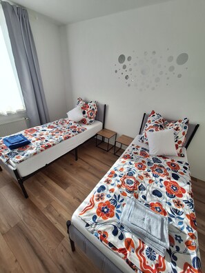 2 Schlafzimmer, WLAN, Bettwäsche