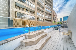 Pool - Living la gloria Cozy Apartment W/ Pool, AC & Wifi (Las Condes)