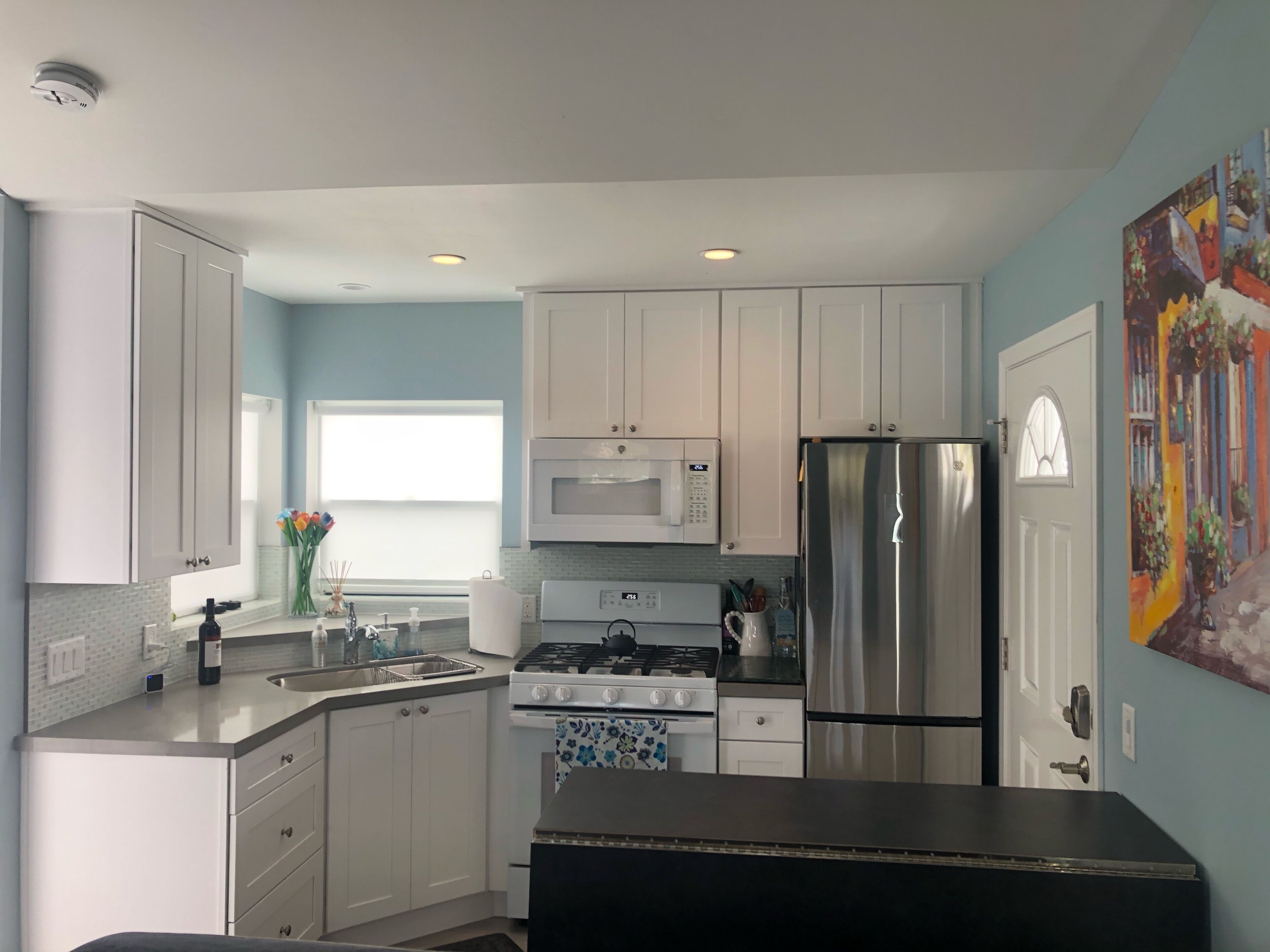 Microwave, oven, stovetop