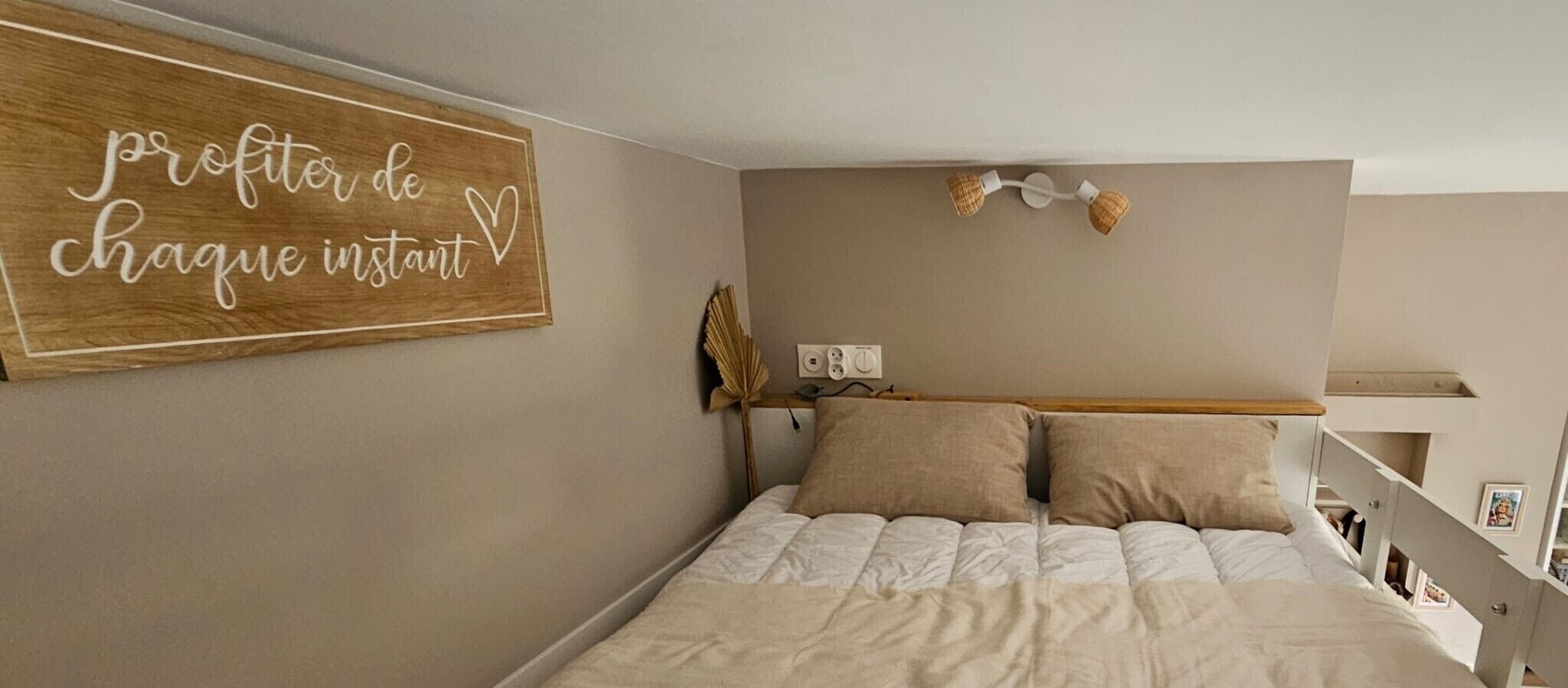 1 slaapkamer, een strijkplank/strijkijzer, wifi, beddengoed