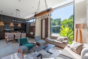 Living area - Design Villa · Tulum Country Club · PGA Golf (Gran Bahía Príncipe)