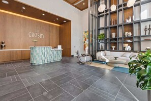 Lobby - Downtown Luxury Condo withPool & Skyline Views (Miami)