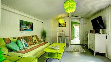 Cheminée, livres, chaßne hi-fi