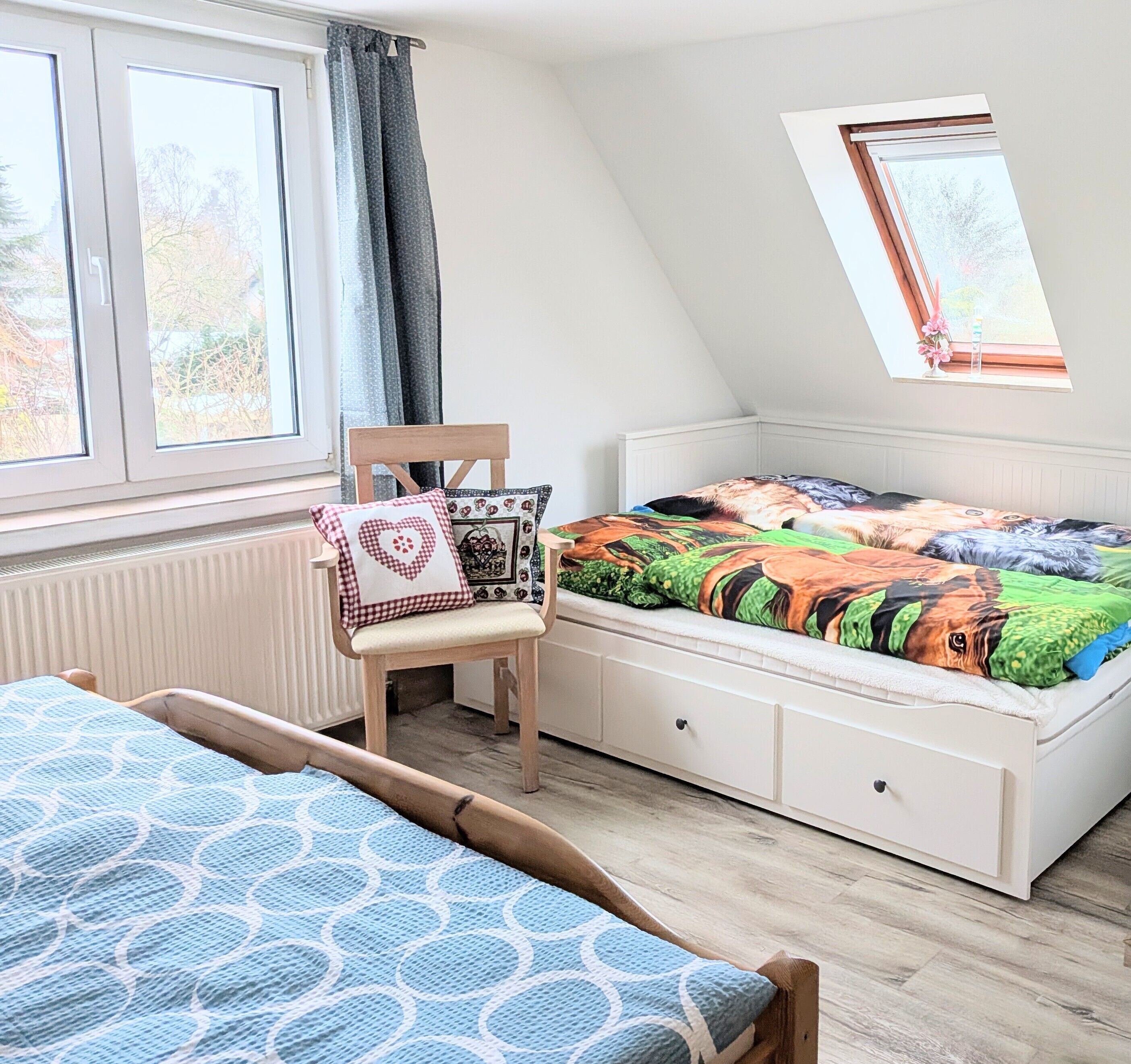 1 chambre, fer et planche à repasser, Wi-Fi, draps fournis