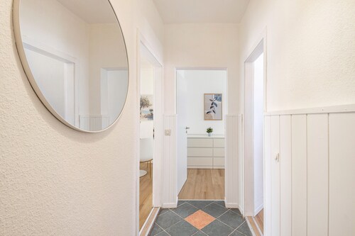 Apartment 'Ferienwohnung Mücheln' mit Balkon und WLAN