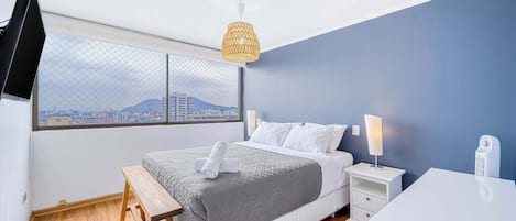 2 habitaciones, tabla de planchar con plancha y wifi