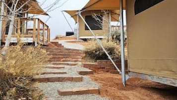 Tent, Patio, Mountain View | Property grounds