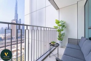 Appartement Luxe, balcon, vue ville | Balcon