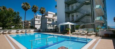 Seasonal outdoor pool