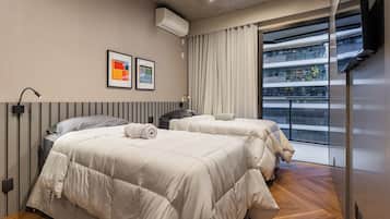 Deluxe Duplex, Kitchen, City View