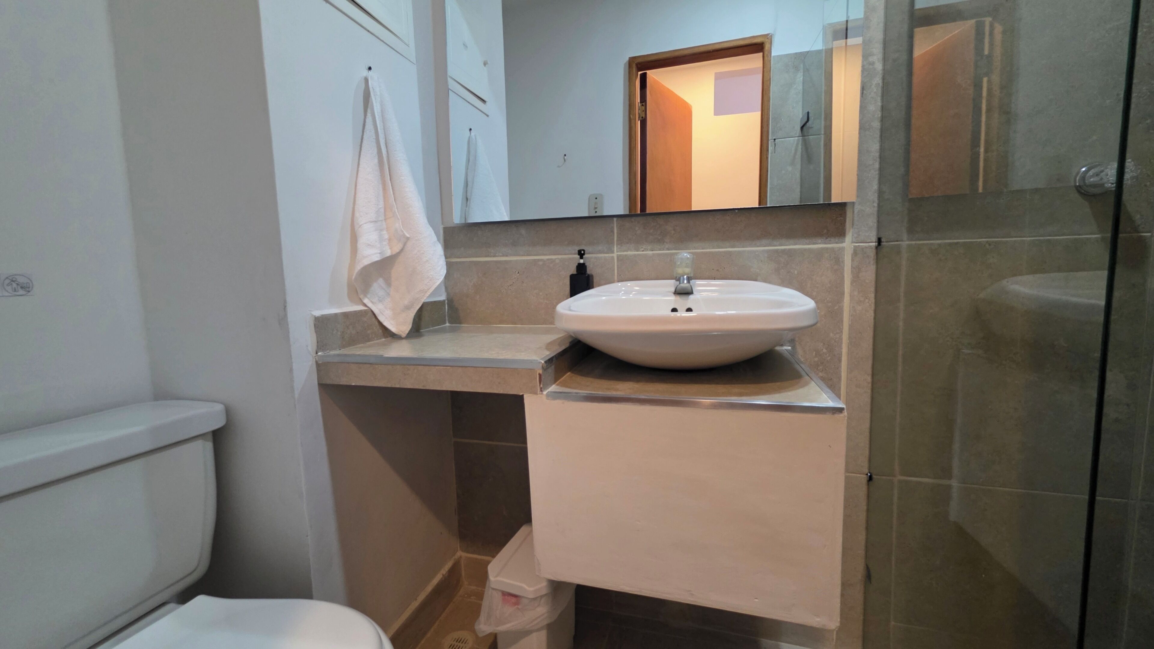 Comfort-studiolejlighed - 1 queensize-seng - tekøkken