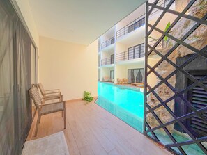 Comfort Apartment, Pool View | Garden view - Estudio Swim Up Mizu 5 By Sandy Powerful (Tulum)