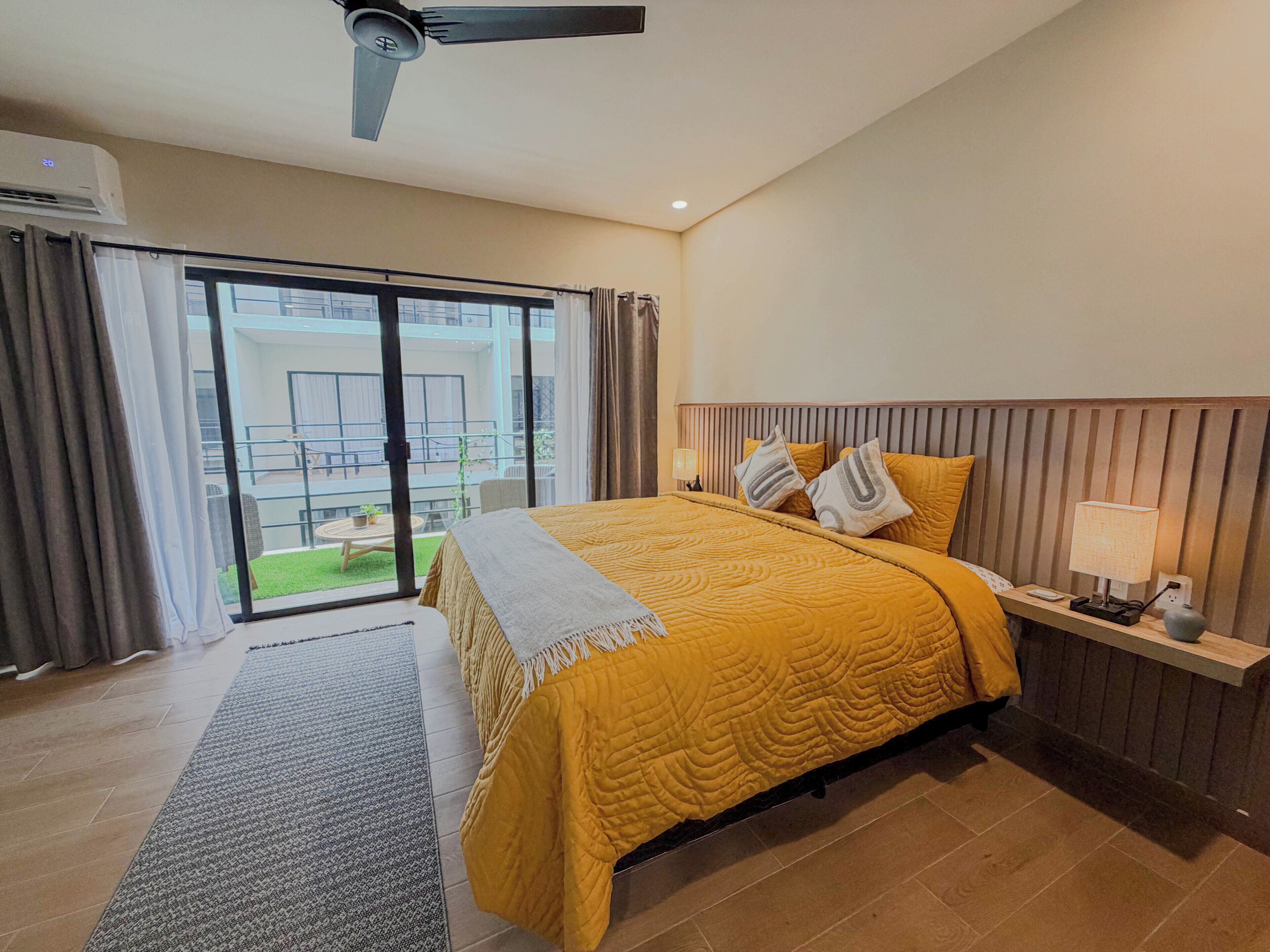 In-room safe, blackout curtains, iron/ironing board, free WiFi