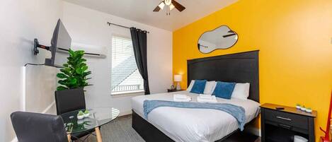 مكواة/لوح كي وواي فاي وملاءات أسرّة وتسهيلات لدخول الكراسي المتحركة