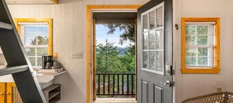 Birdsnest- Cozy 1 bed Cabin in the mountains! VIEWS & Easy Drive to Pigeon Forge