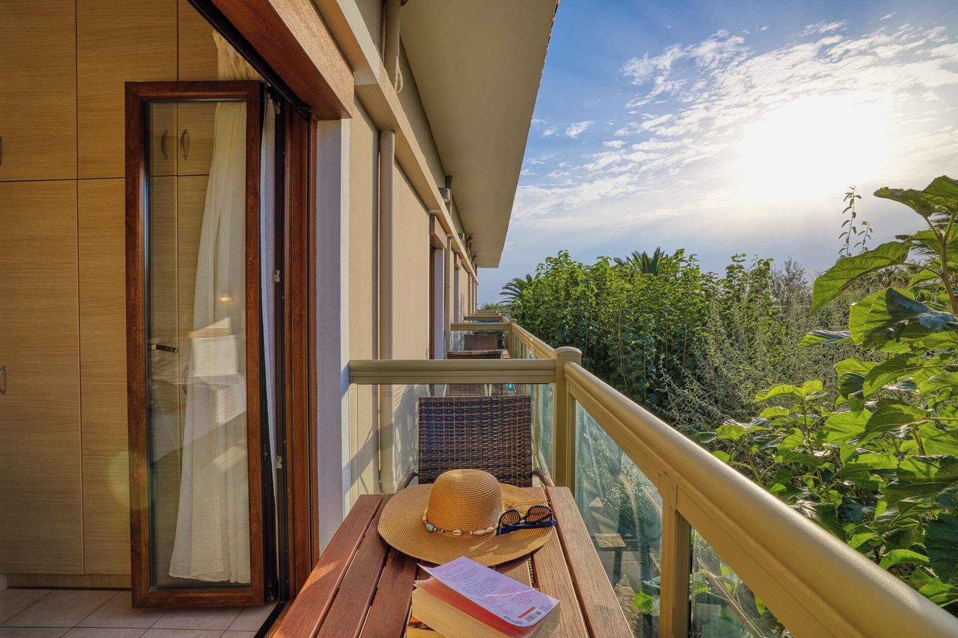 Chambre Double Standard, balcon, vue jardin | Vue depuis le balcon