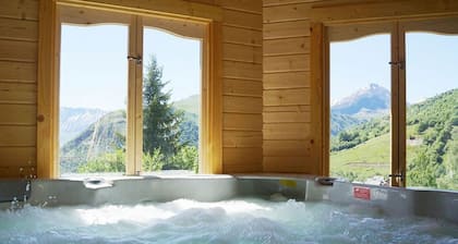 Chalet chaleureux - 5 pers. avec terrasse