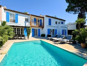 Pool - Charming house, pool and AC - 10 guests (Port Grimaud)