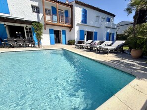 Pool - Charming house, pool and AC - 10 guests (Port Grimaud)