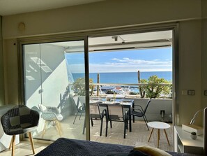 WiFi - Stunning studio with sea view - 2 guests (Villeneuve-Loubet)