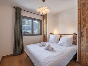 3 bedrooms, free WiFi, bed sheets - New apartment mountain view - 6 guests (Morzine)