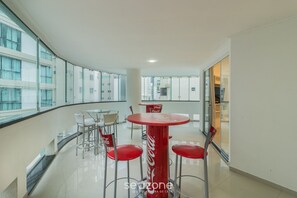 Dining - Apt w/ BBQ 350m From the Beach Apv0202 (Itapema)