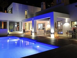 Pool - Villa with infinity pool, panoramic views - 12 guests (Marbella)