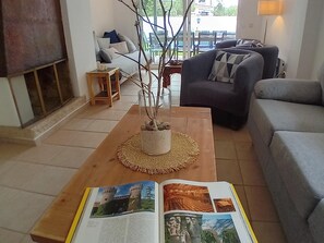 Fireplace - Exclusive Villa with Private Pool in Platja d'Aro (Platja d'Aro)