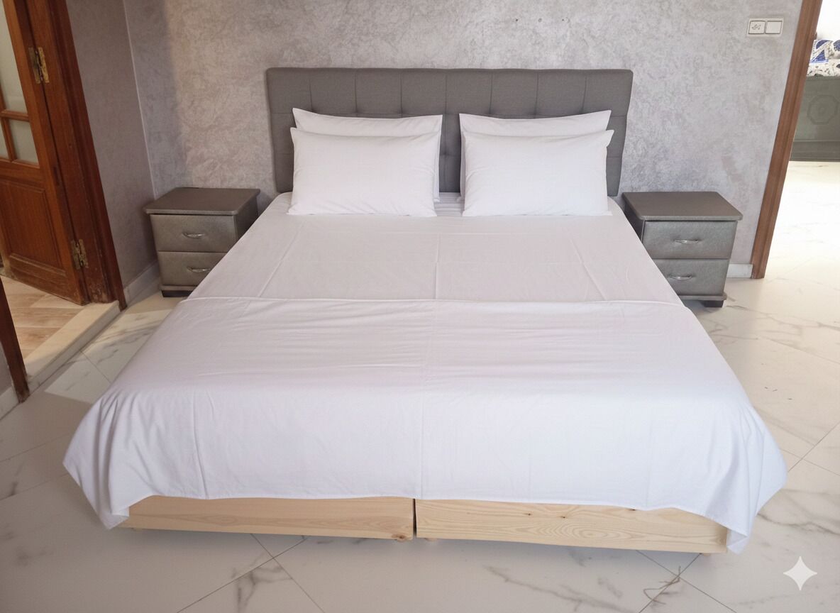 2 chambres, fer et planche à repasser, Wi-Fi gratuit, draps fournis