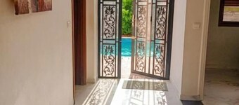 Nature on the outskirts of Meknes (swimming pool, pétanque)