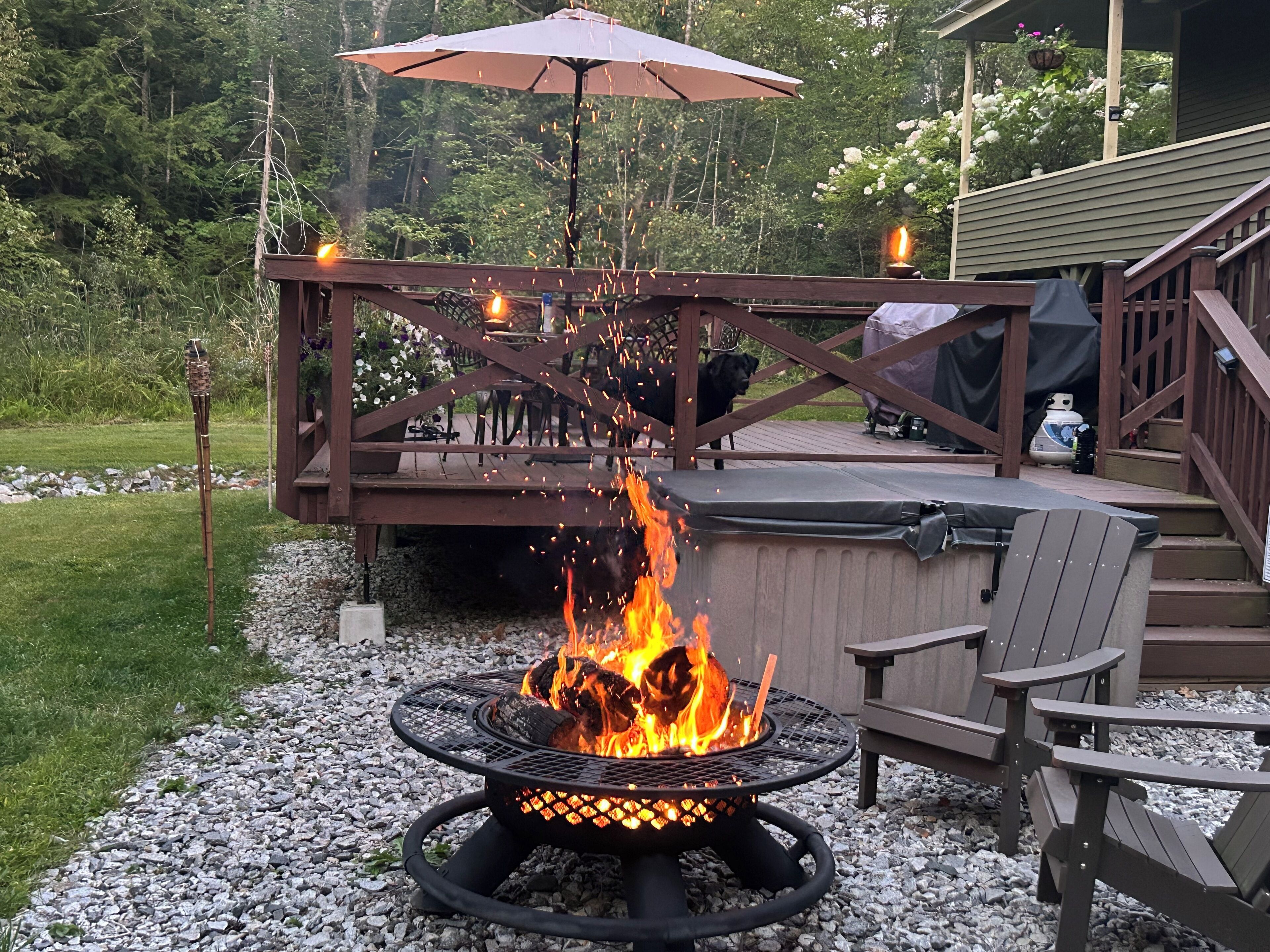 Terrain de l’hébergement 